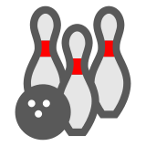 bowling as rendered by DoCoMo