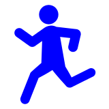 Person Running, the design in this release