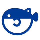 Blowfish as drawn by DoCoMo in 2013