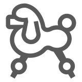 poodle as rendered by DoCoMo