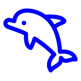 Dolphin as drawn by DoCoMo in 2013