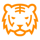 rosto de tigre as rendered by DoCoMo