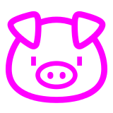 muso di maiale as rendered by DoCoMo