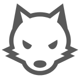 Wolf as drawn by DoCoMo in 2013