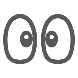 Eyes as drawn by DoCoMo in 2013