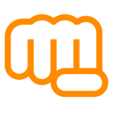 Oncoming Fist, the design in this release