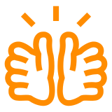 Clapping Hands as drawn by DoCoMo in 2013