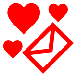 lettera d’amore as rendered by DoCoMo