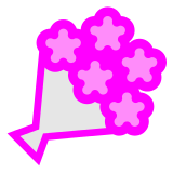 Blumenstrauß as rendered by DoCoMo