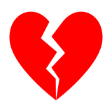 cuore infranto as rendered by DoCoMo