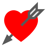Heart with Arrow, the design in this release