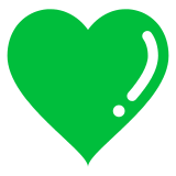 Green Heart as drawn by DoCoMo in 2013