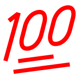 100 درجة as rendered by DoCoMo
