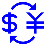 currency exchange as rendered by DoCoMo