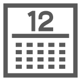 calendar as rendered by DoCoMo