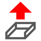 outbox tray as rendered by DoCoMo