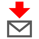 Envelope with Arrow as drawn by DoCoMo in 2013