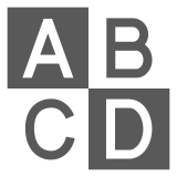 input latin uppercase as rendered by DoCoMo