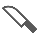 kitchen knife as rendered by DoCoMo