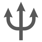 tridente as rendered by DoCoMo