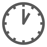 one o’clock as rendered by DoCoMo