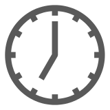 7時 as rendered by DoCoMo