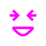 Grinning Squinting Face, the design in this release