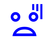Fearful Face as drawn by DoCoMo in 2013