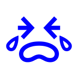 faccina disperata as rendered by DoCoMo