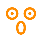 erstauntes Gesicht as rendered by DoCoMo