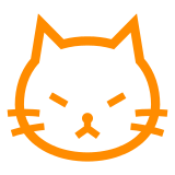 schmollende Katze as rendered by DoCoMo