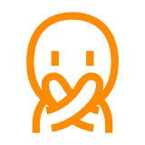 Person Gesturing NO as drawn by DoCoMo in 2013