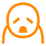 Person Frowning as drawn by DoCoMo in 2013