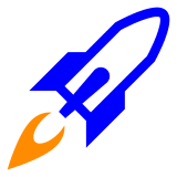 Rocket as drawn by DoCoMo in 2013