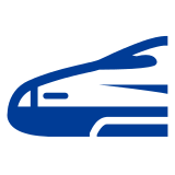 high-speed train as rendered by DoCoMo