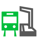 Bahnhof as rendered by DoCoMo