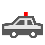 police car as rendered by DoCoMo
