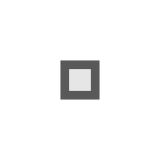 kleines weißes Quadrat as rendered by DoCoMo