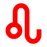 Löwe (Sternzeichen) as rendered by DoCoMo