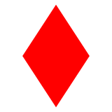 diamond suit as rendered by DoCoMo