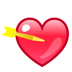 Heart with Arrow, the previous design