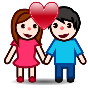 Woman and Man Holding Hands: Light Skin Tone, the previous design
