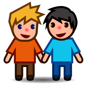 Men Holding Hands: Medium-Light Skin Tone, the previous design