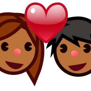 Couple with Heart: Medium-Dark Skin Tone, the previous design