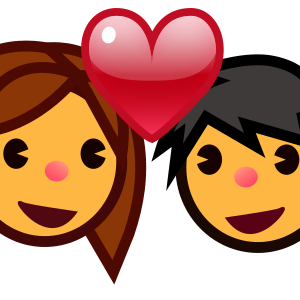 Couple with Heart, the previous design
