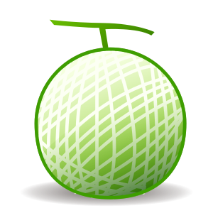 Melon as drawn by emojidex in 1.0.24