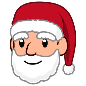 Santa Claus: Medium-Light Skin Tone, the design in this release