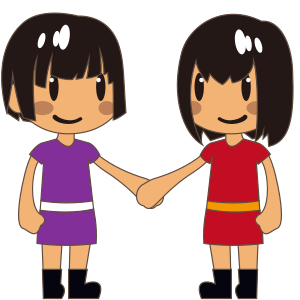 Women Holding Hands: Medium Skin Tone, the design in this release