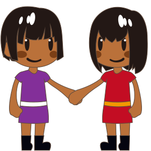 Women Holding Hands: Medium-Dark Skin Tone, the design in this release