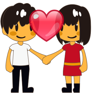 Couple with Heart, the design in this release